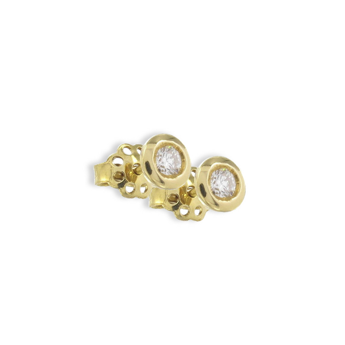 GOLD DIAMOND EARRING