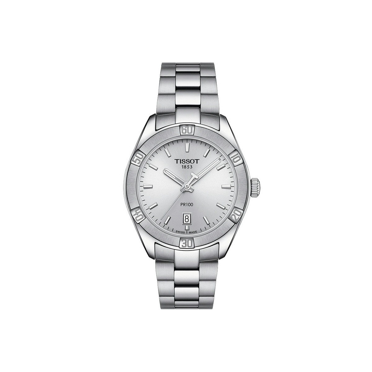 TISSOT PR100 SPORT CHIC SILVER