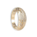 GOLD RING WITH 80 DIAMONDS