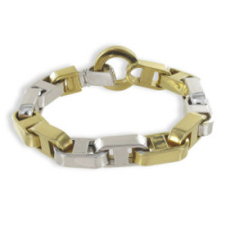 BRACELET 2 GOLD 18 K 36 GRAMS