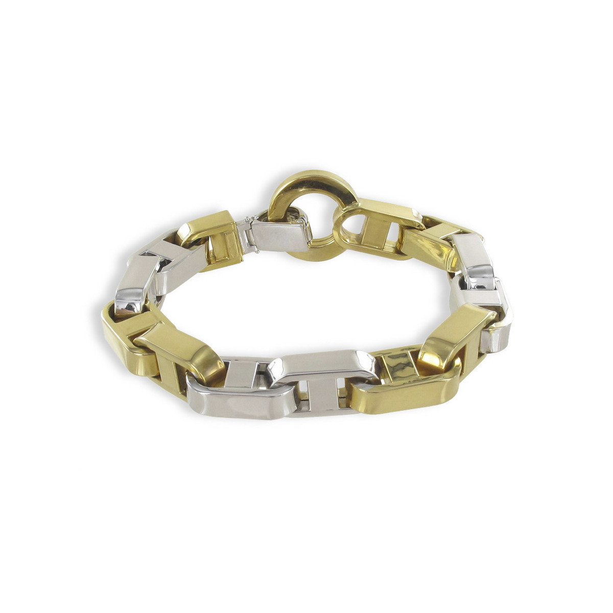 BRACELET 2 GOLD 18 K 36 GRAMS