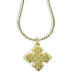 YELLOW GOLD DIAMOND PENDANT