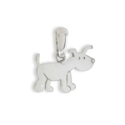 DOG SILVER PENDANT