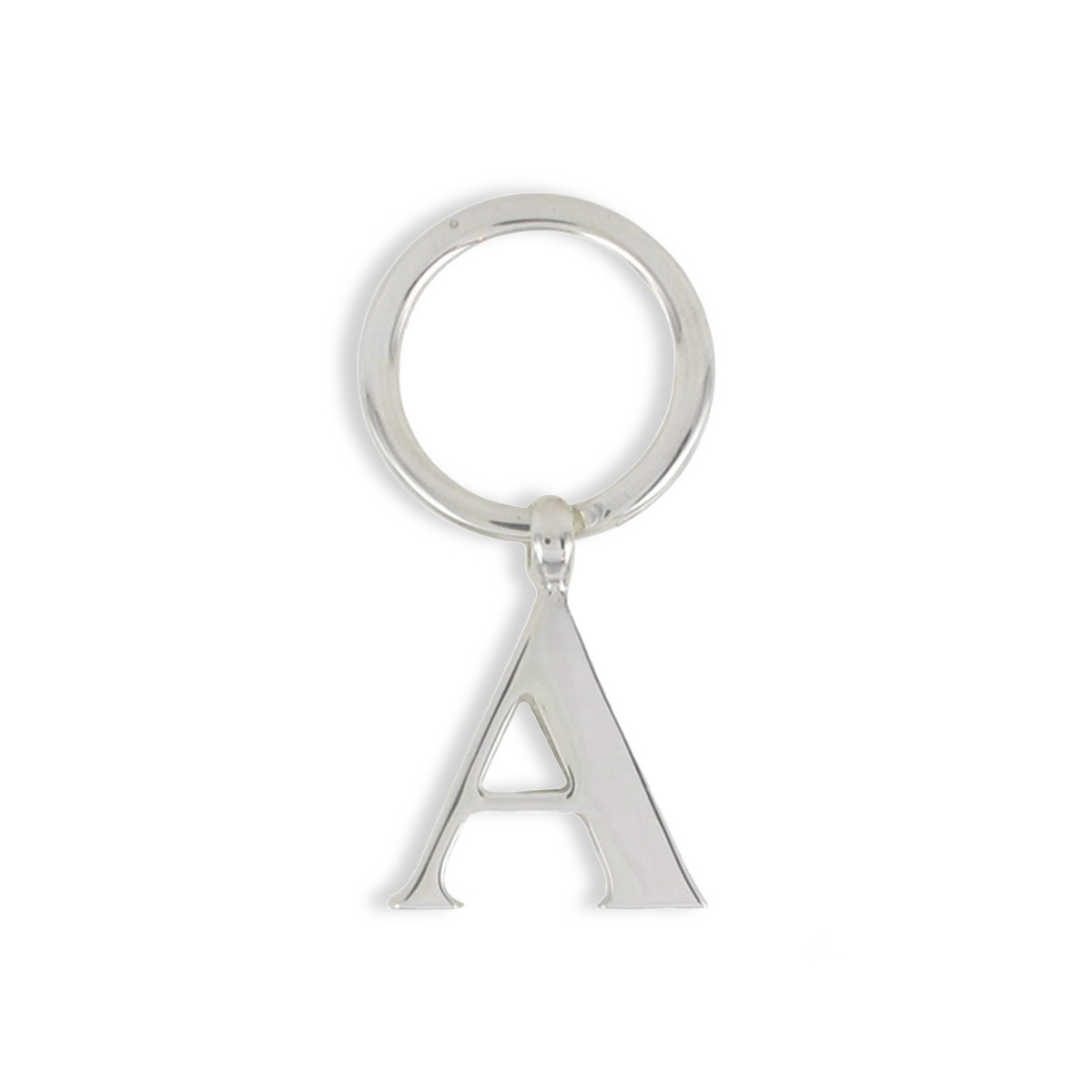 SOLID SILVER KEYCHAIN