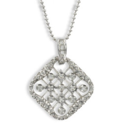 CADENA PENJOLL OR BLANC DIAMANTS