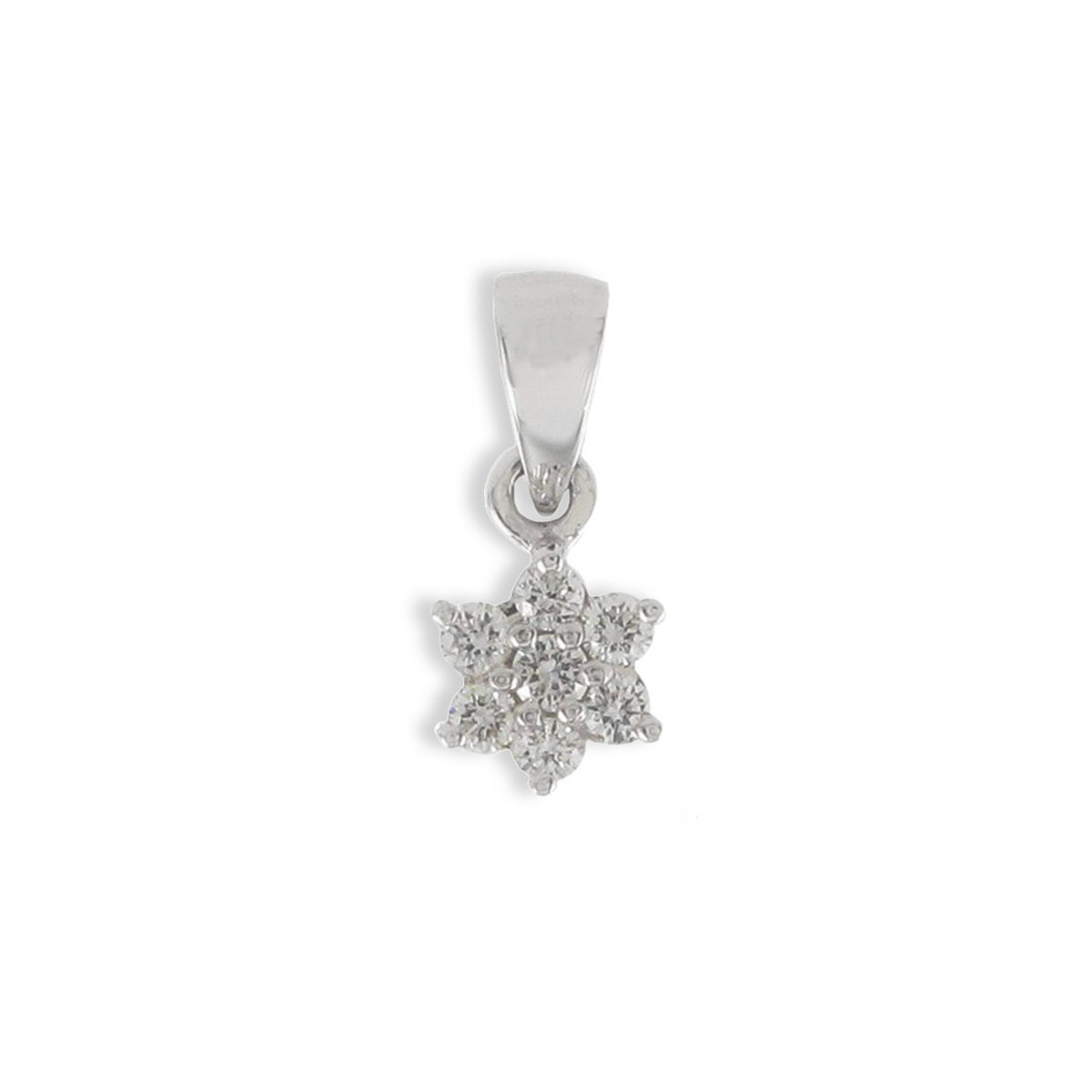 WHITE GOLD DIAMOND PENDANT