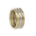 ANILLO 3 COLORES ORO DE 18 KILATES