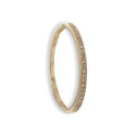MEDIA ALIANZA DE 23 DIAMANTES EN ORO ROSA 18K 0,066 CT