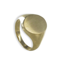 YELLOW GOLD HERALDIC RING