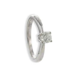 SOLITAIRE GOLD DIAMOND BRILLIANT CUT