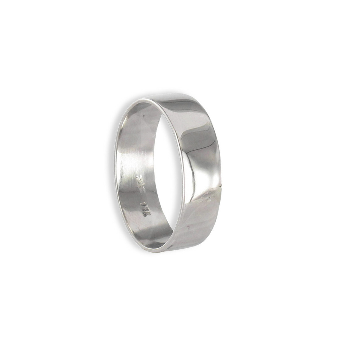 GOLD RING 6 MM WIDE