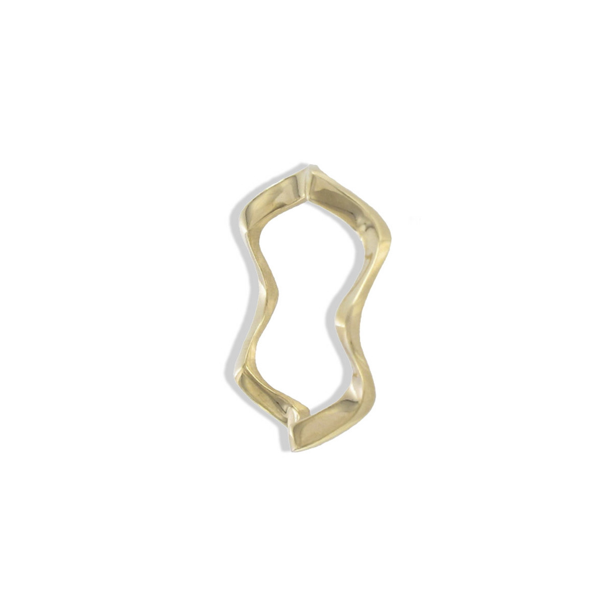 YELLOW GOLD SHAPED RING