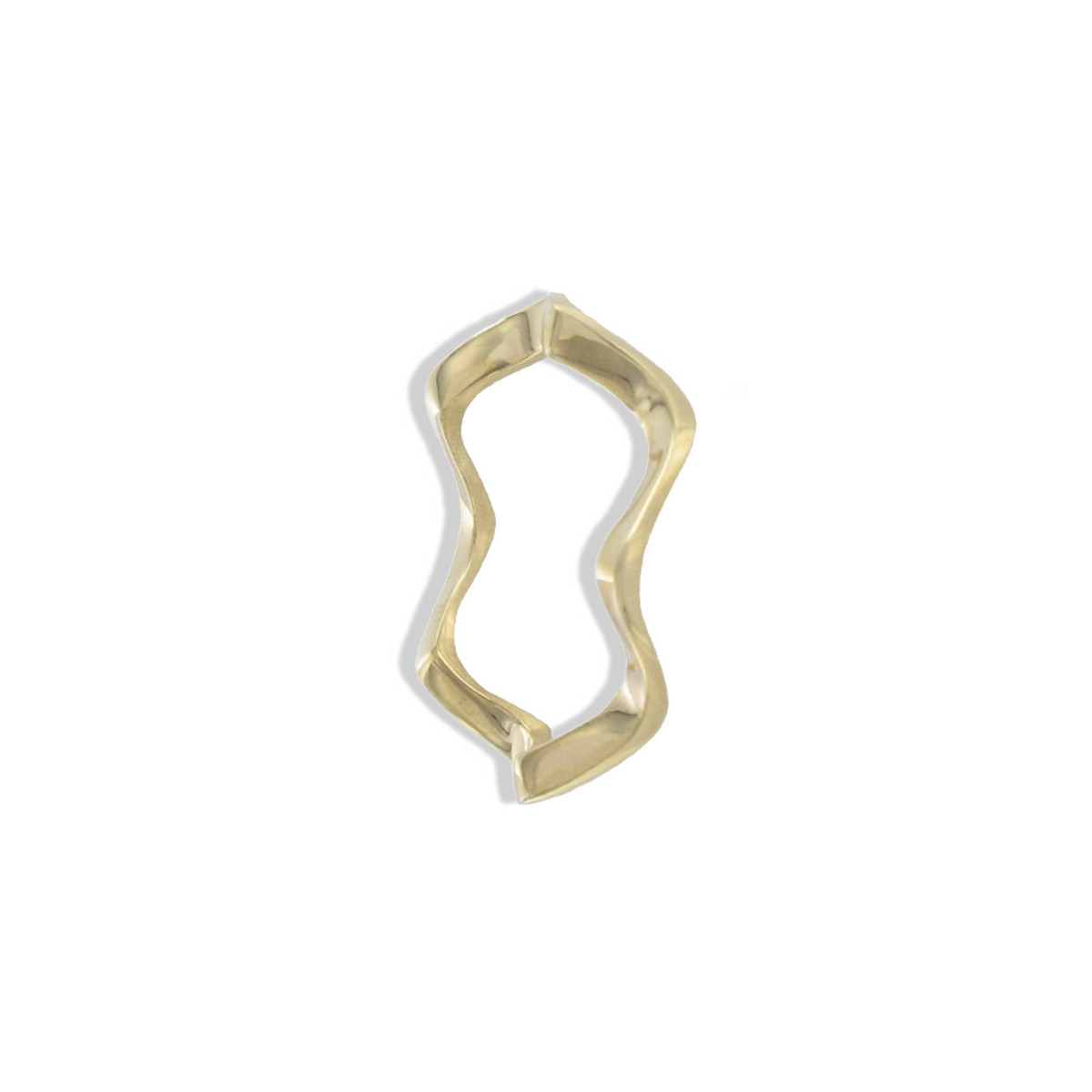 ANILLO CON FORMA EN ORO AMARILLO