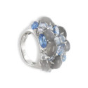 ANILLO PLATA PIEDRAS LUNA Y TOPACIOS