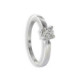 ANELL SOLITARI OR BLANC AMB DIAMANT