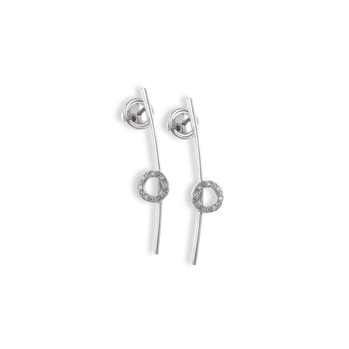 PENDIENTES ORO Y DIAMANTES