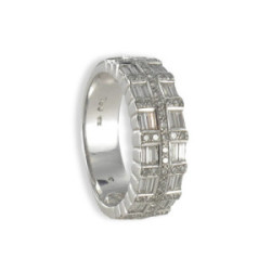 ANILLO ORO DIAMANTES 0,86 KTES