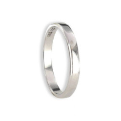 WEDDING RING IN WHITE GOLD