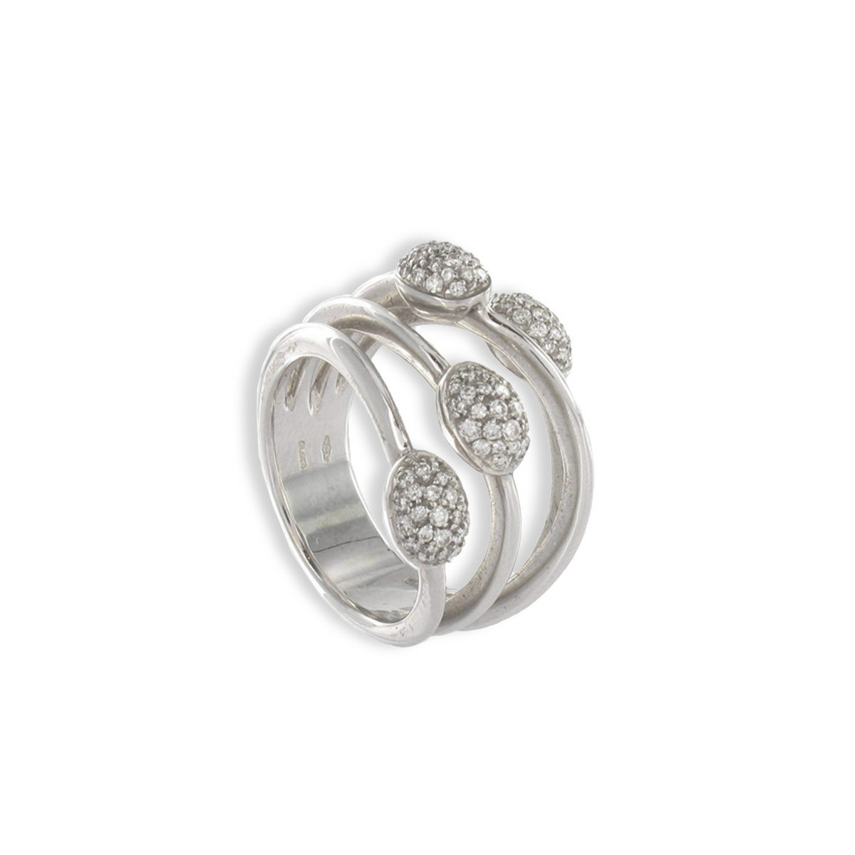 ANILLO ORO DIAMANTES TOP WESSELTON