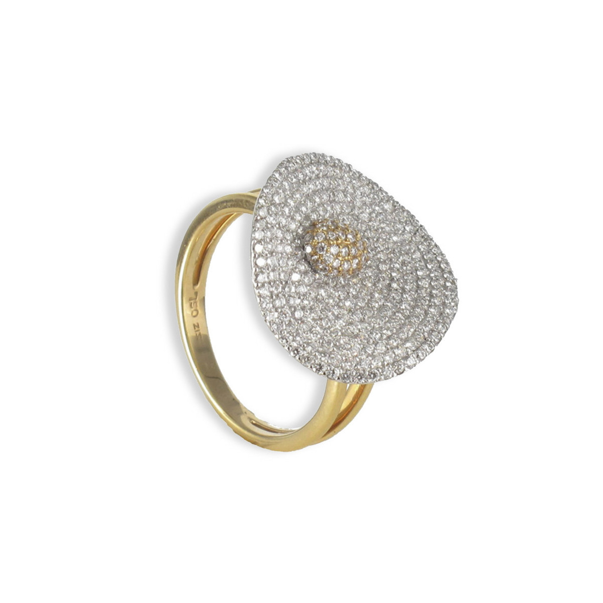 ANILLO ORO Y DIAMANTES