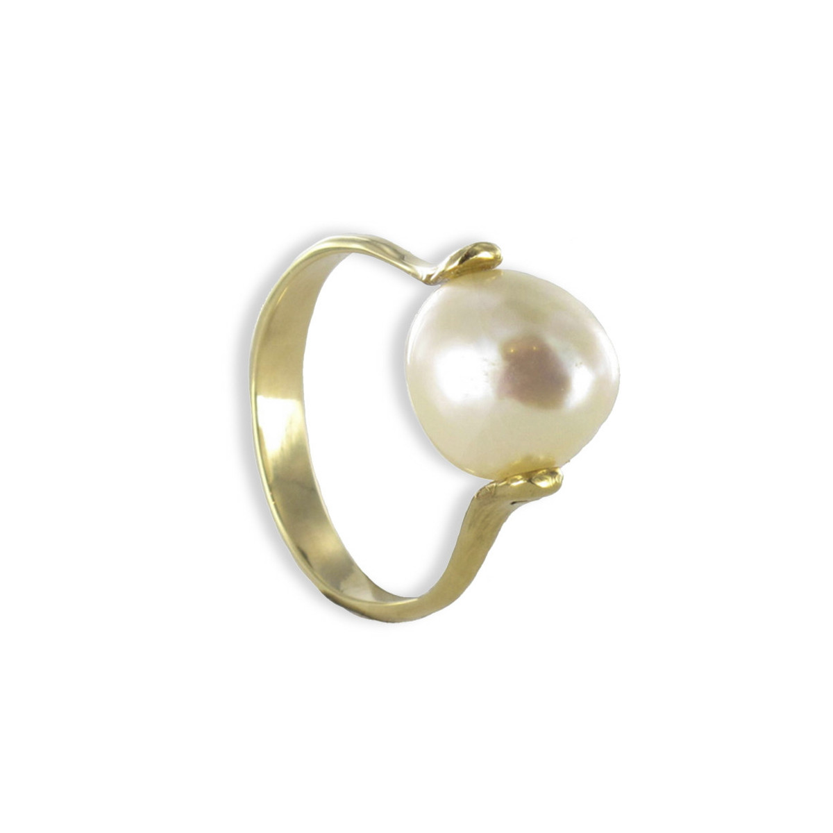 RING WITH BAROQUE CULTIVATED PEARL