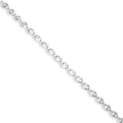 PULSERA ORO BLANCO CALABROTE