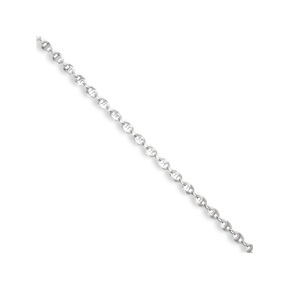 PULSERA ORO BLANCO CALABROTE