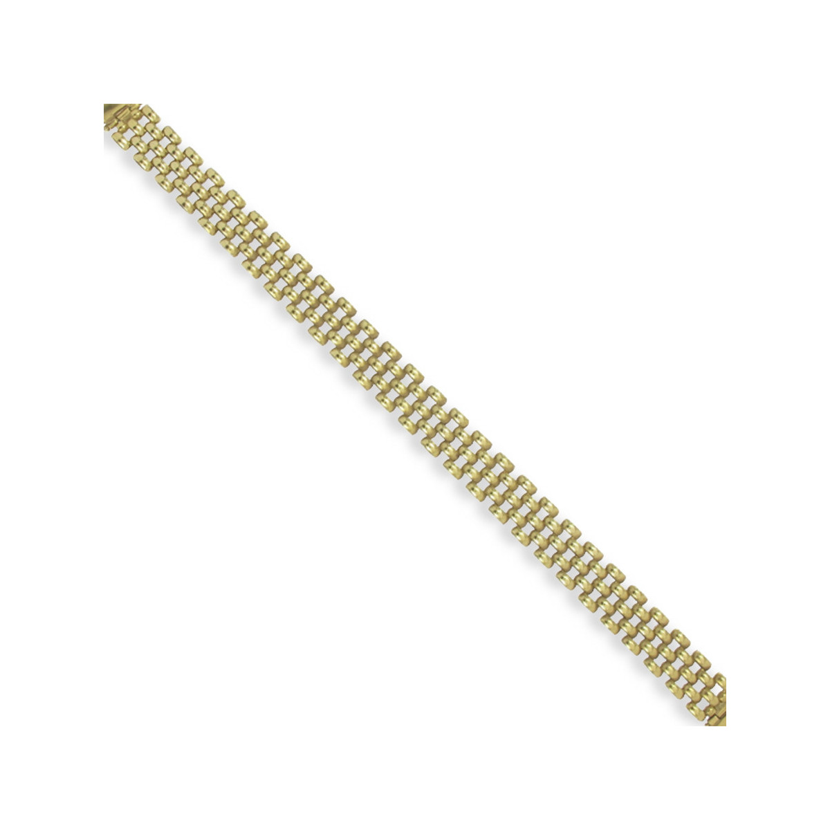 YELLOW GOLD MESH BRACELET