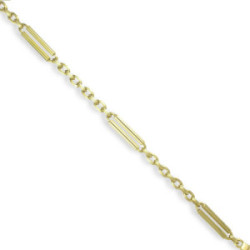 PULSERA DE DISEÑO ORO AMARILLO
