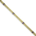 PULSERA DE ORO CON RUBIS Y ZAFIROS