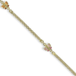 GOLD ENAMEL BRACELET