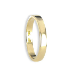 WEDDING RING IN YELLOW GOLD