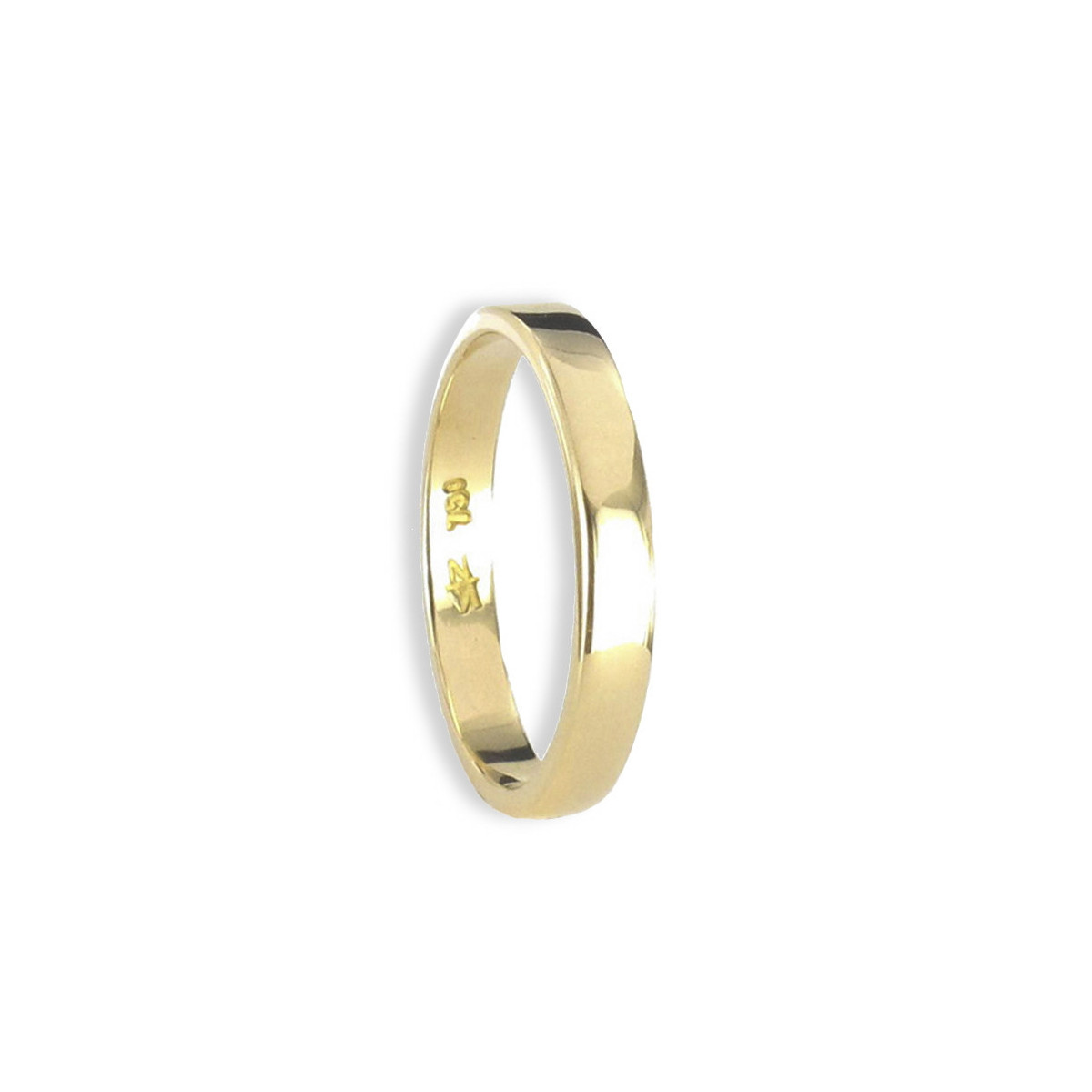 WEDDING RING IN YELLOW GOLD