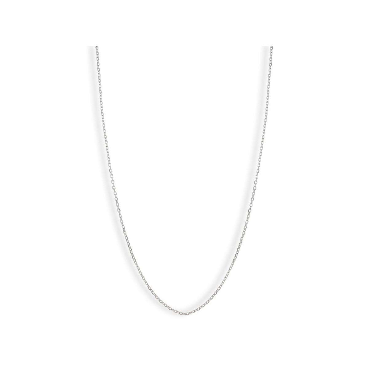 CADENA ORO BLANCO 18 KILATES