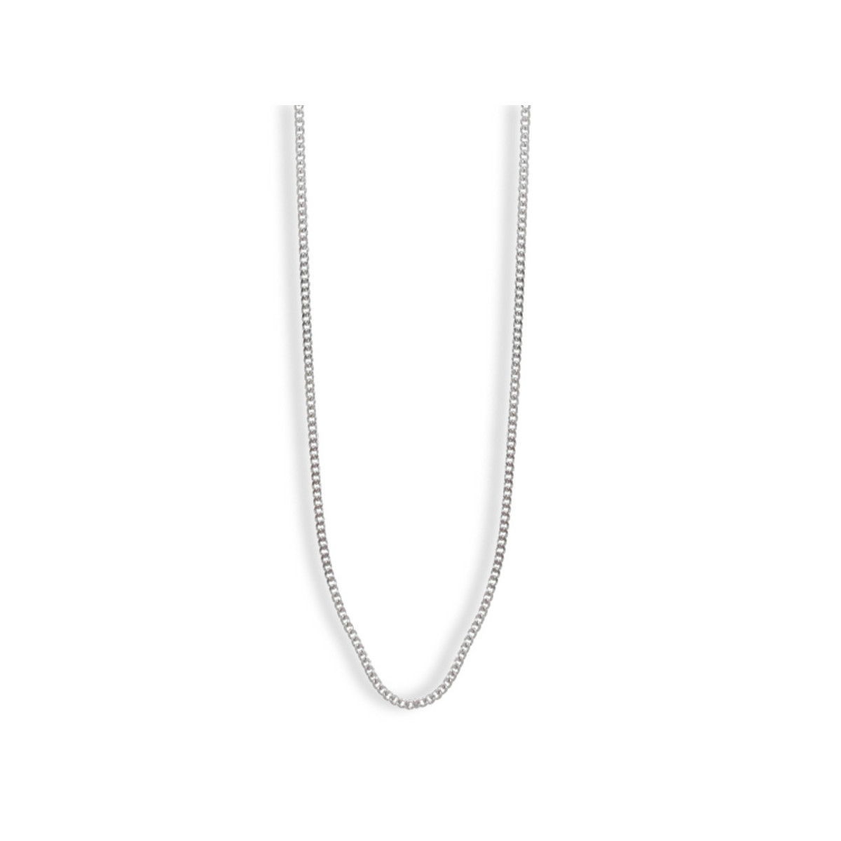 WHITE GOLD CHAIN 40 CENTIMETERS