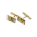 GOLD CUFFLINKS