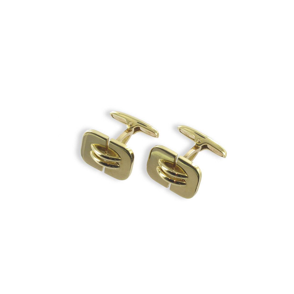 18K GOLD CUFFLINKS