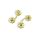 RIGID GOLD GOLF CUFFLINKS