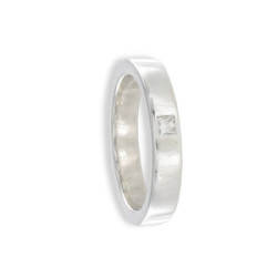 ALIANZA ORO DIAMANTE TALLA PRINCESA