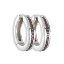 PENDIENTES ORO RUBIS