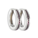 PENDIENTES ORO RUBIS