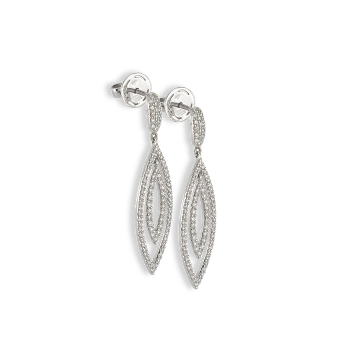 PENDIENTES ORO Y DIAMANTES