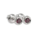 PENDIENTES ORO RUBIES