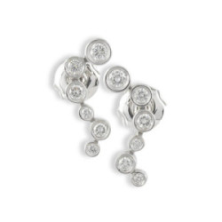 PENDIENTES ORO DIAMANTES