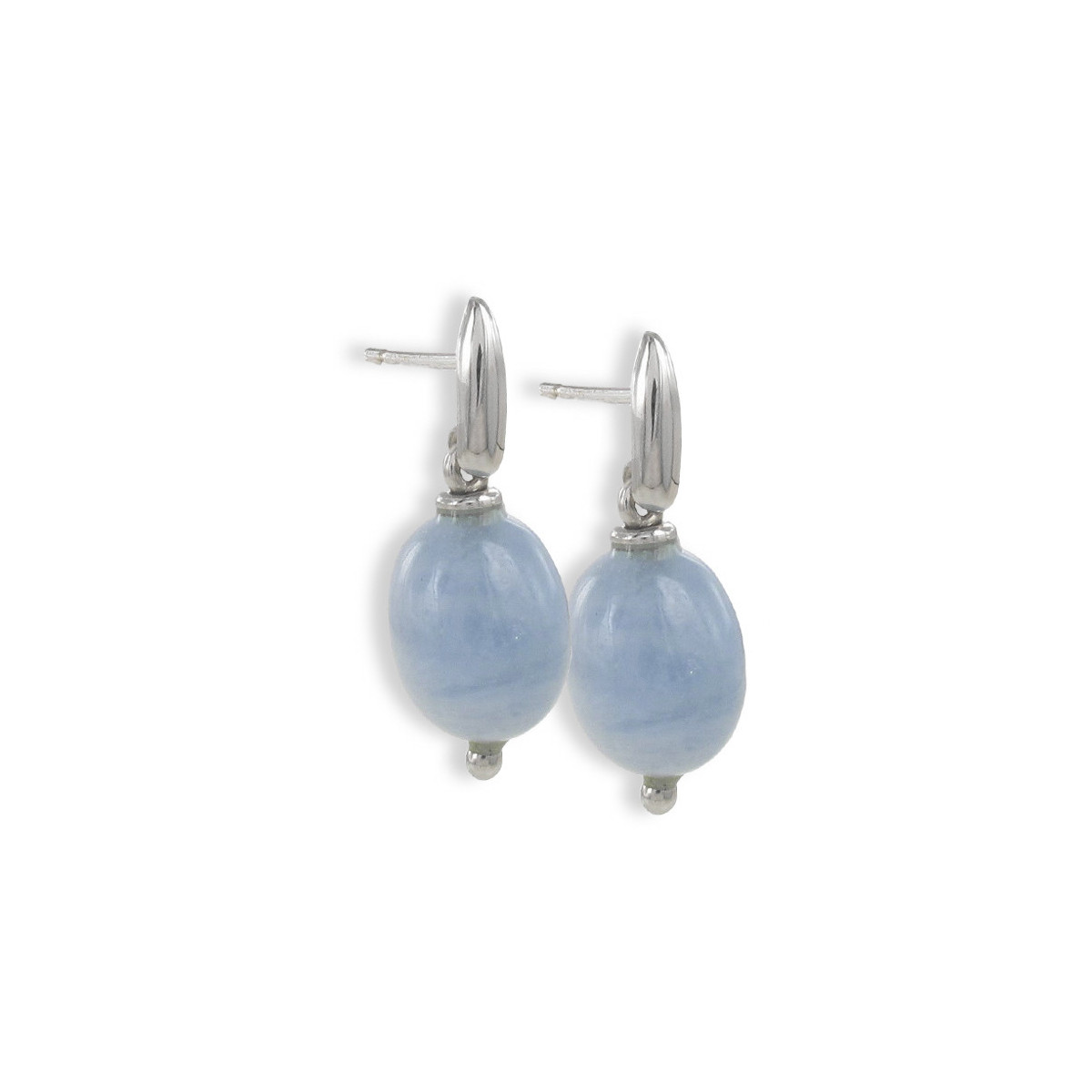 AQUAMARINE EARRING AND GOLD