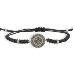 MACRAMÉ BRACELET WITH AMETHYST