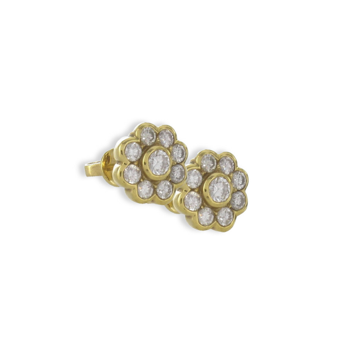 GOLD DIAMONDS EARRING