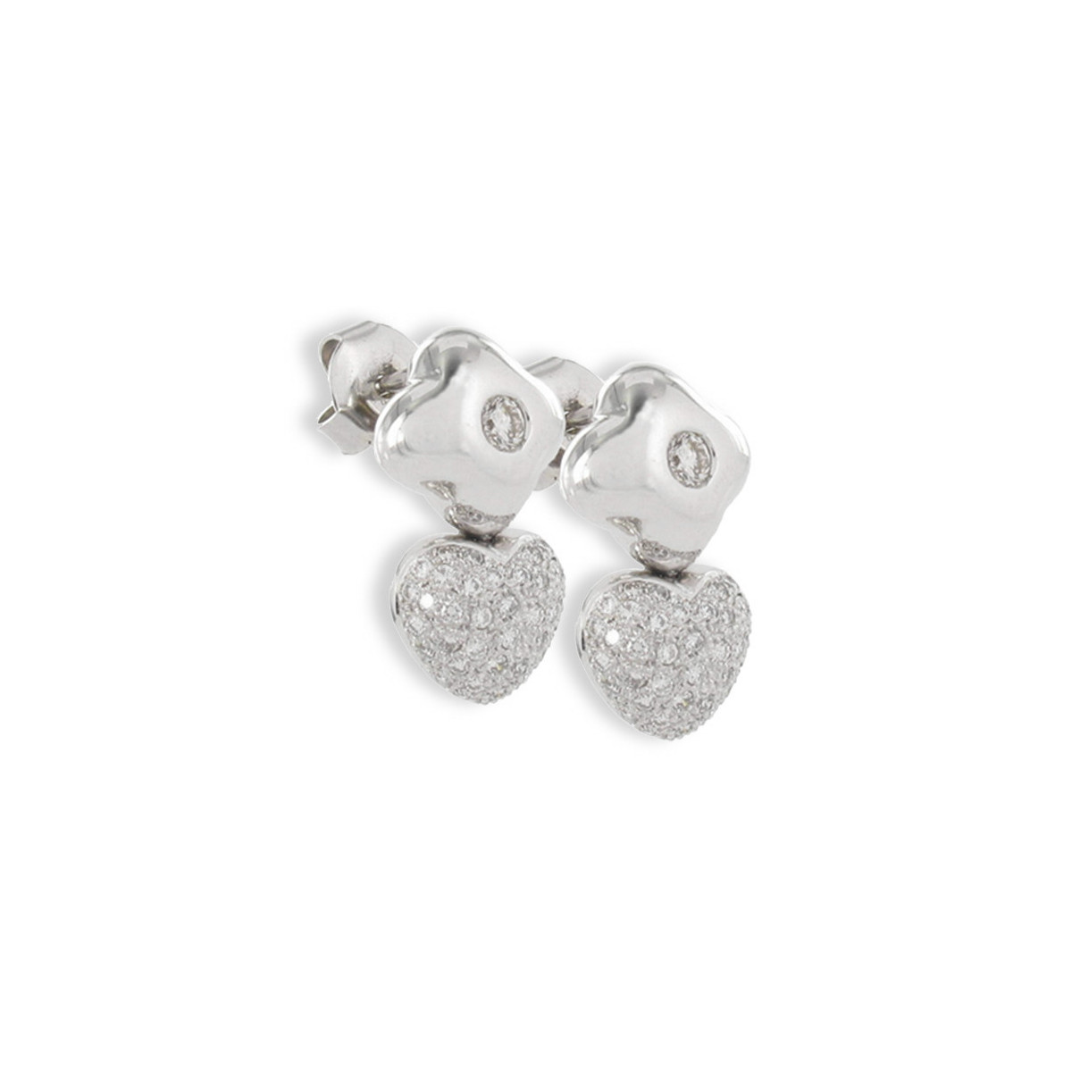 PENDIENTES ORO Y DIAMANTES