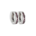 WHITE GOLD AND RUBYS EARRINGS
