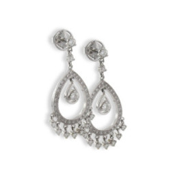 PENDIENTES ORO DIAMANTES